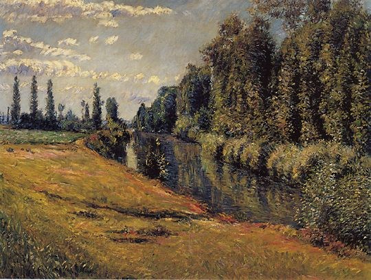 Gustave Caillebotte The Petit Bras of the Seine